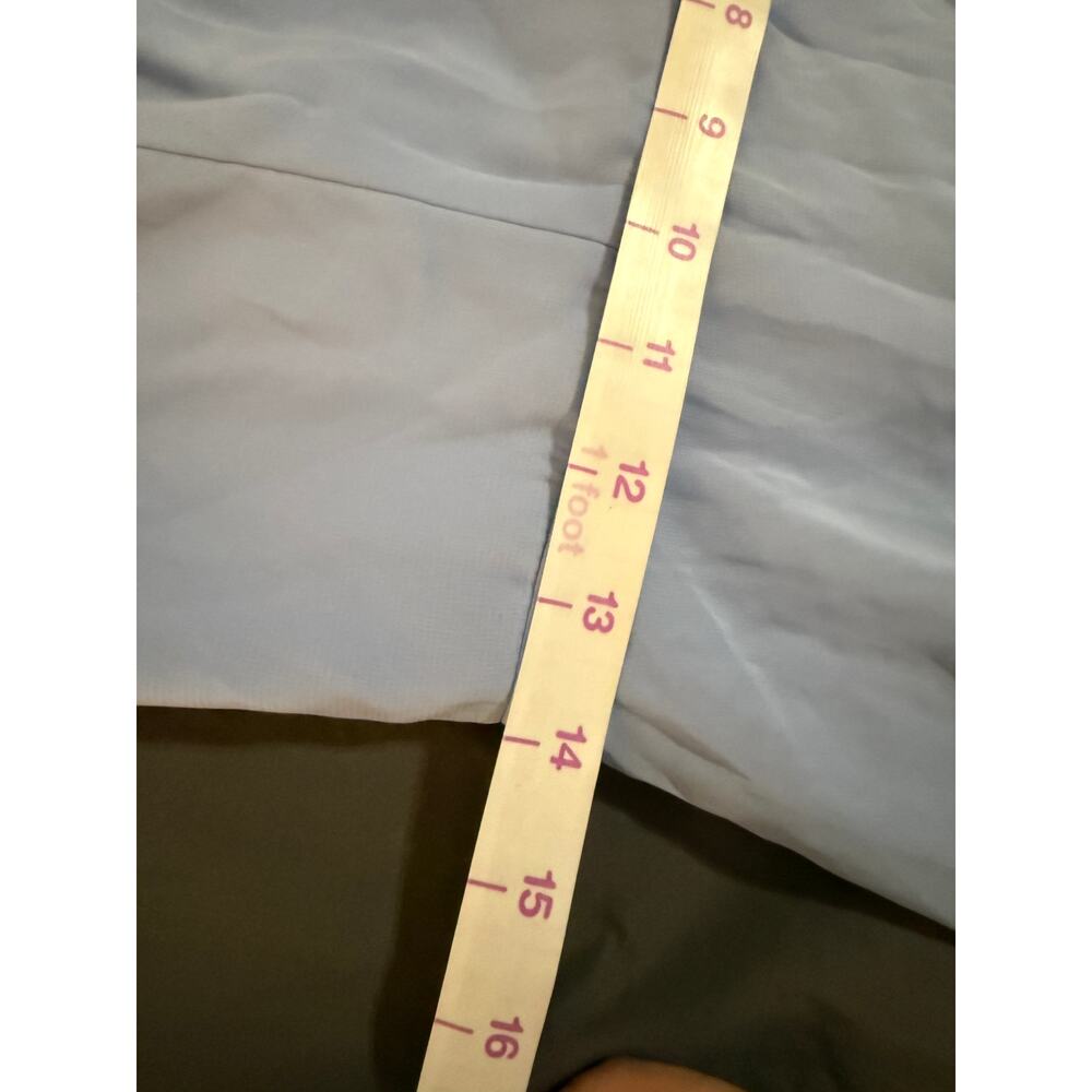 NWT After Six CONTOURED WIDE STRAP SWEETHEART MAXI DRESS IN SKY BLUE SZ 8R - Picture 11 of 11